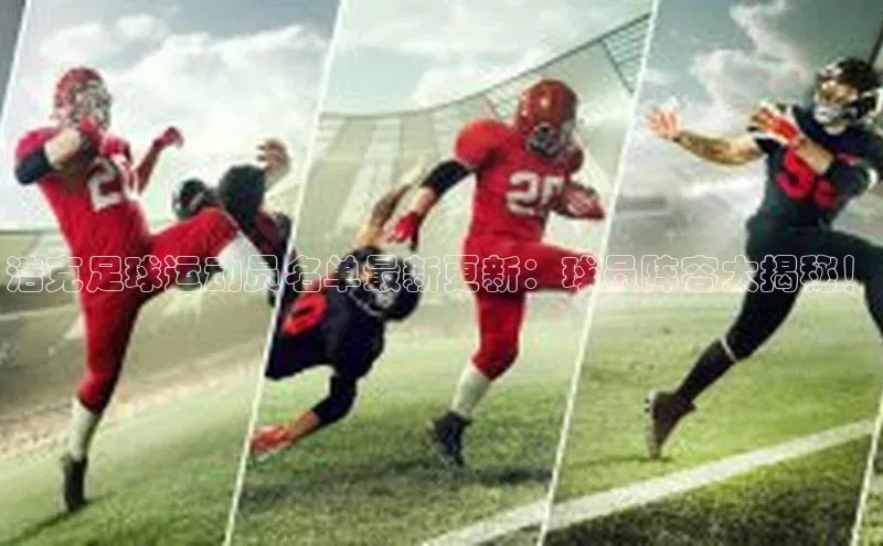 悟空体育平台官网入口荣信文化浩克足球运动员名单最新更新：球员阵容大揭秘！